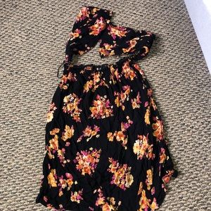 Off The Shoulder Floral Dress